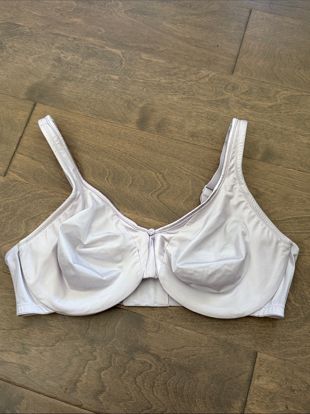 Warner's Light Lavender Wireless Full-Coverage Bra